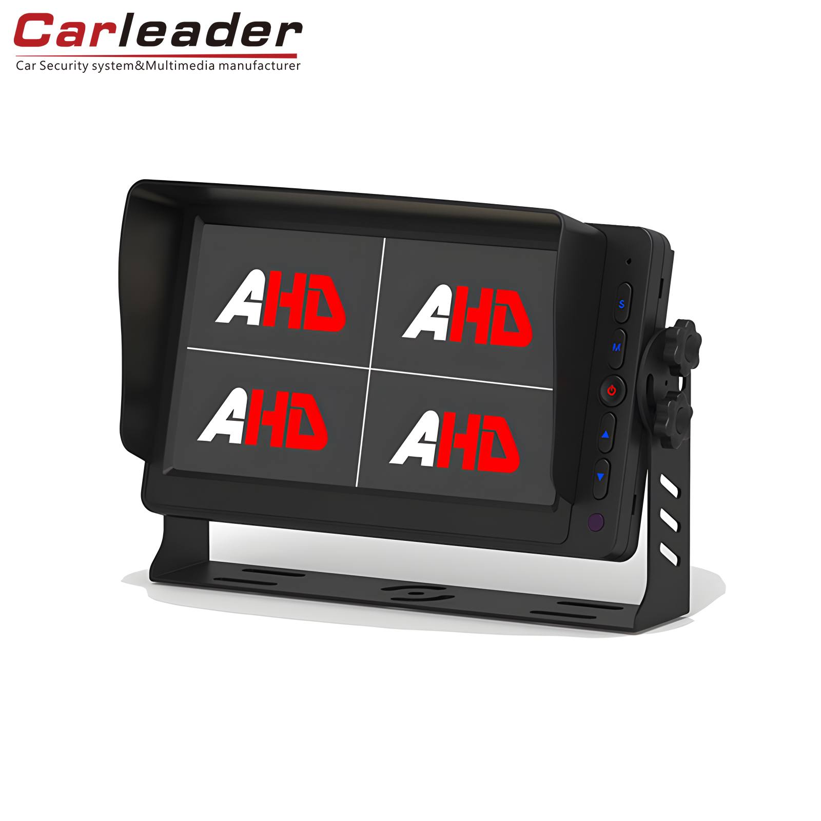 A Carleader 7 hüvelykes AHD Quad View Vehicle Monitor biztonságosabbá teszi a vezetést