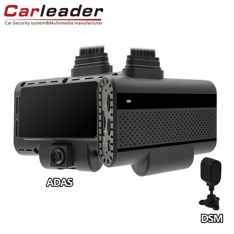 Carleader 4CH ADAS+DSM DVR AI kötőjel-kamera autó-kiigazítás kezelésére