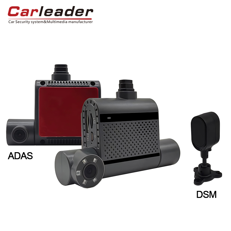 Carleader 3CH HD DVR felvétel AI kötőjel -kamera a flottakezeléshez