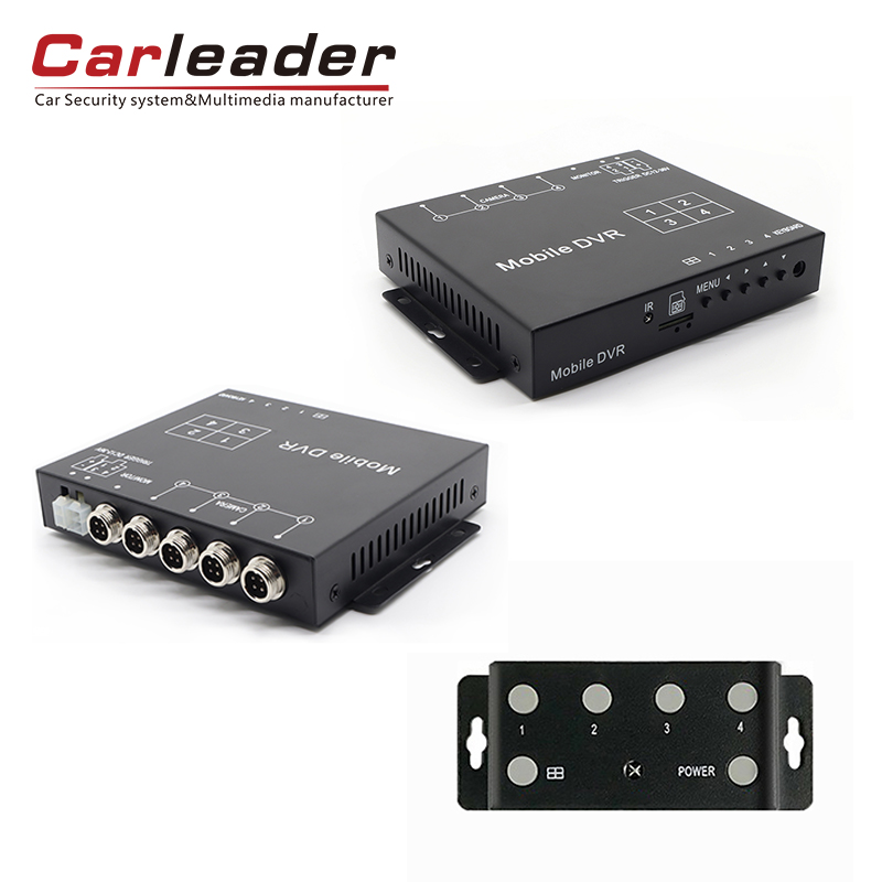 Carleader 1080p AHD quad osztott vezérlődoboz felvételi funkcióval: A többfunkciós jármű megfigyelő központja