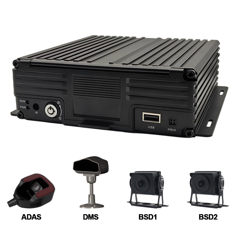 Növelje flottabiztonsági menedzsmentjét a Carleader 8CH AI HDD mobil DVR támogatásával ADAS+DMS+BSD