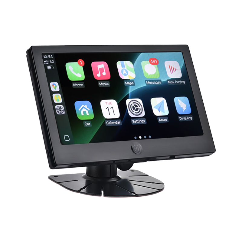 Carleader 7 hüvelykes IPS haszongépjármű AHD monitor támogatja a CarPlay multimédiát Carleader 7 hüvelykes IPS haszongépjármű AHD monitor támogatja a CarPlay multimédiát