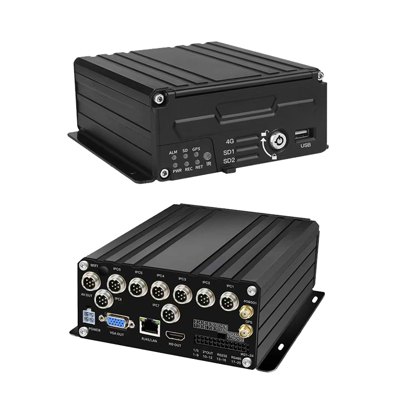 8 csatornás IPC+AHD HDD mobil NVR