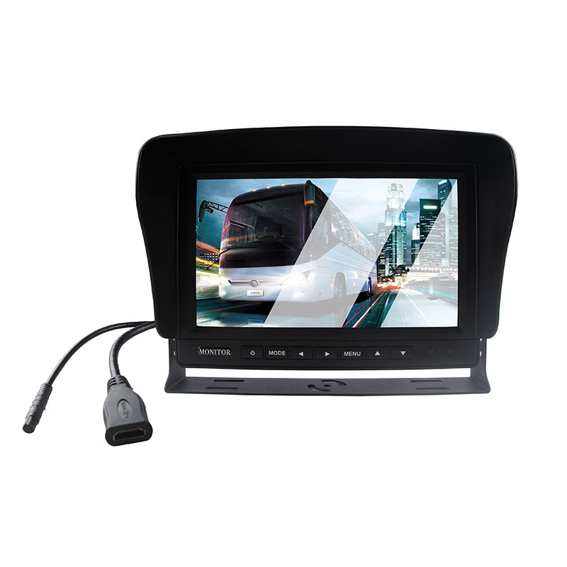9 hüvelykes nagy felbontású LCD képernyő